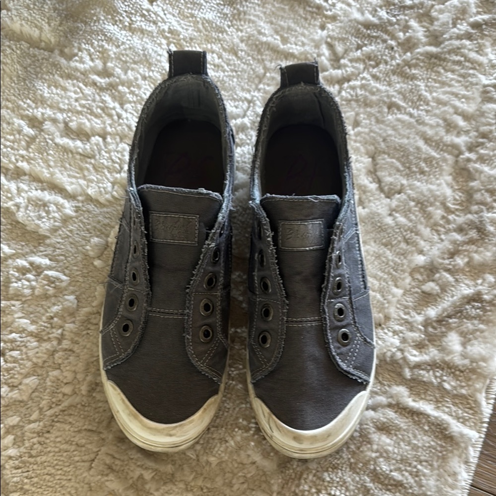 Blowfish Blue Slip-On Sneakers